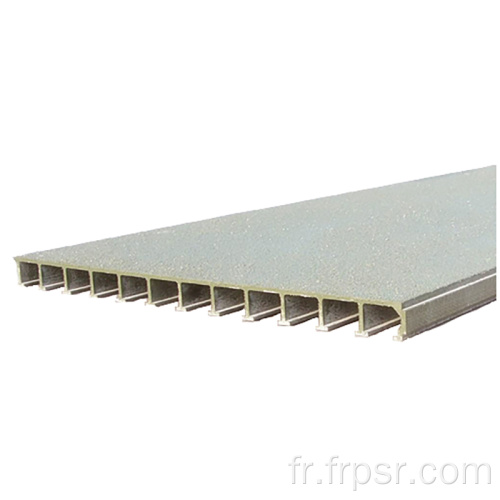 Alimentation FRP Panneau de plancher de plancher de planche à planche en fibre de verre FRP